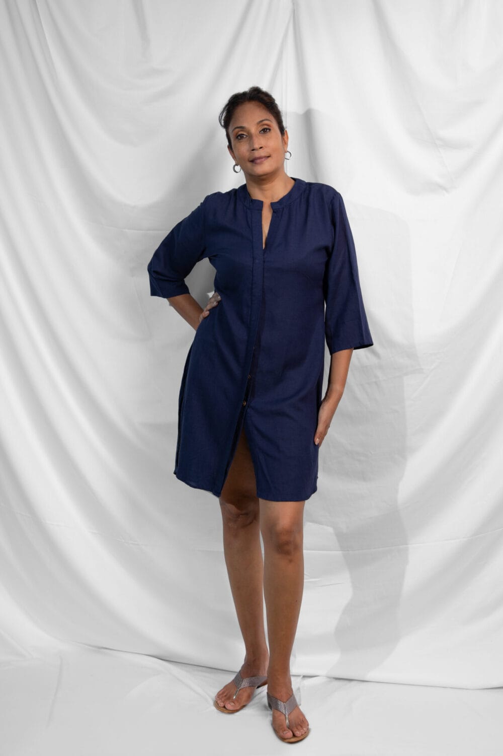 Long Sleeved Mini Dress - Image 7